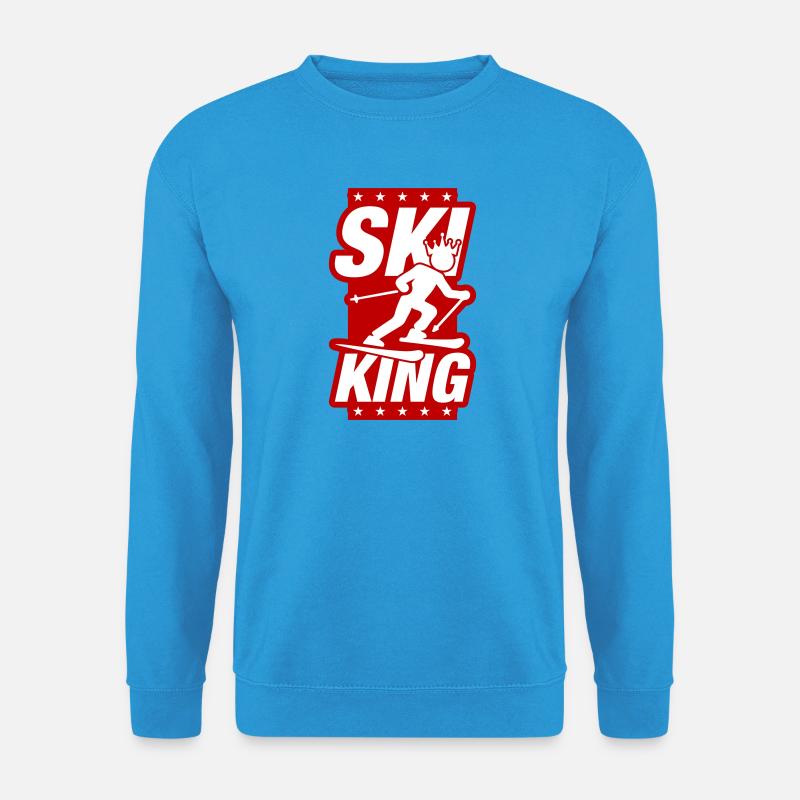 Ski King - Unisex Pullover - Meeresblau
