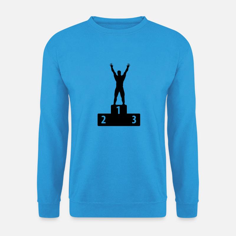 Number One - Unisex Pullover - Meeresblau