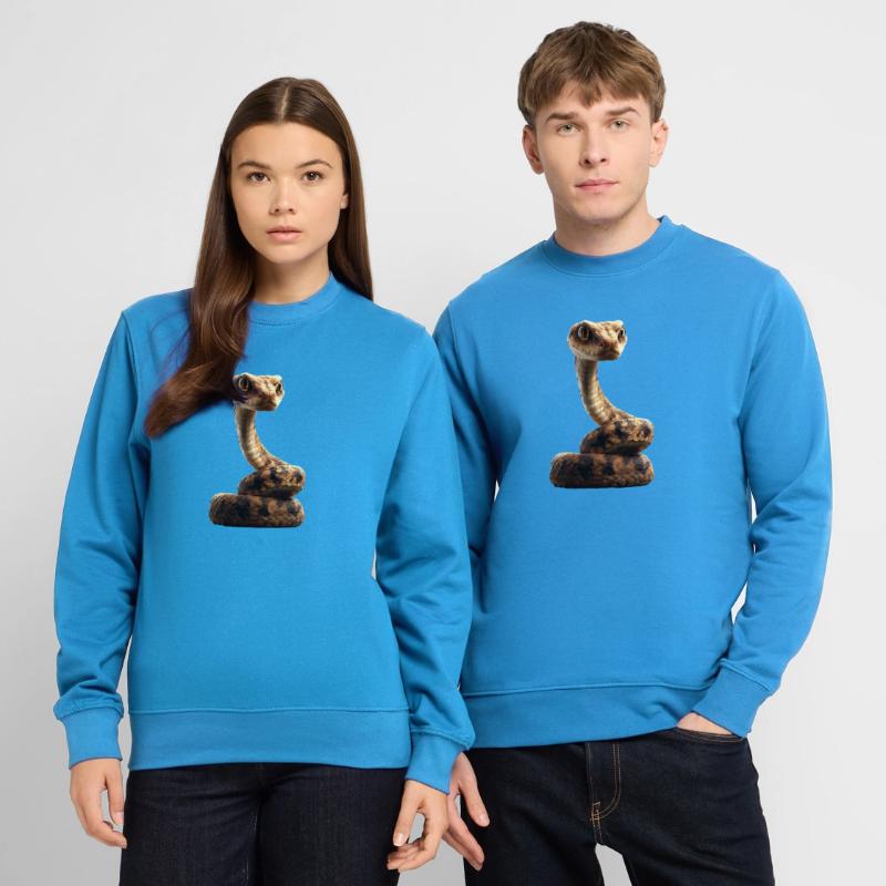 serpent, python, cobra, serpent à sonnettes, serpents Sweat-shirt Unisexe