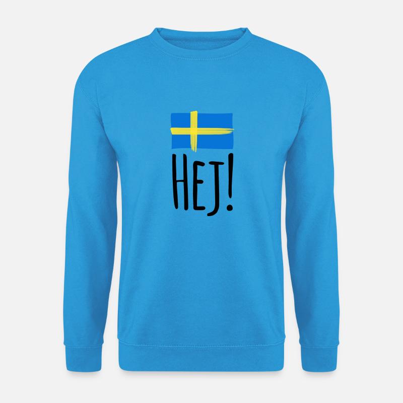 Hej Svenska Ting - Unisex Pullover - Meeresblau