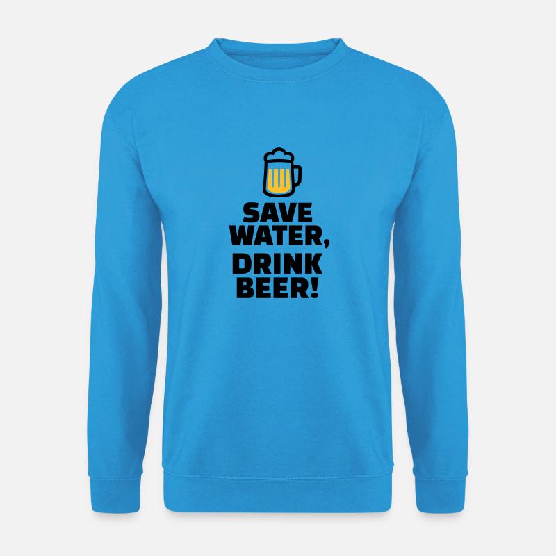Bier - Unisex Pullover - Meeresblau