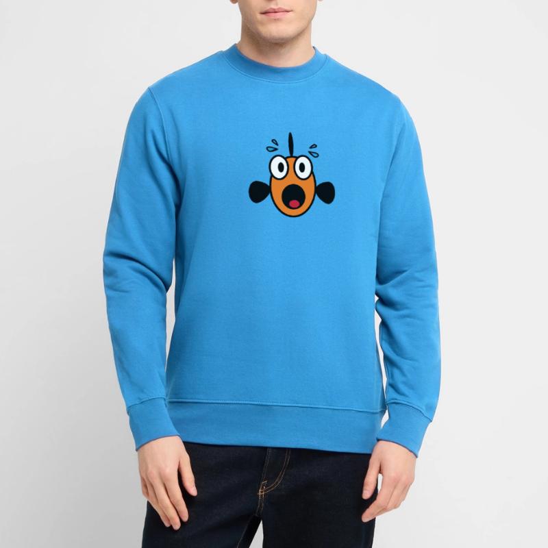 Panic Fish Unisex Sweatshirt