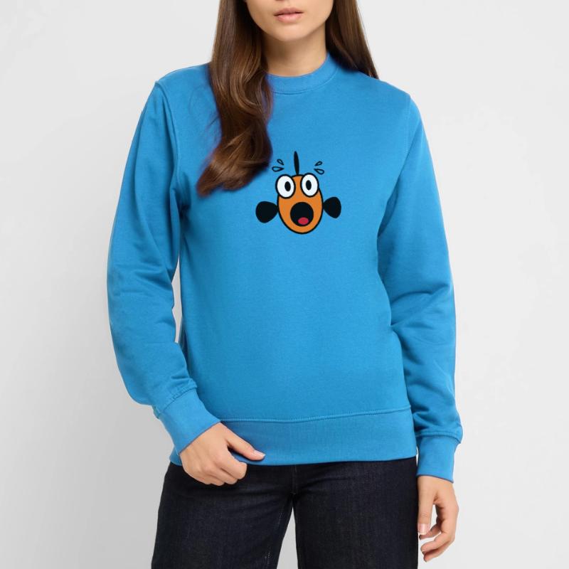 Panic Fish Unisex Sweatshirt