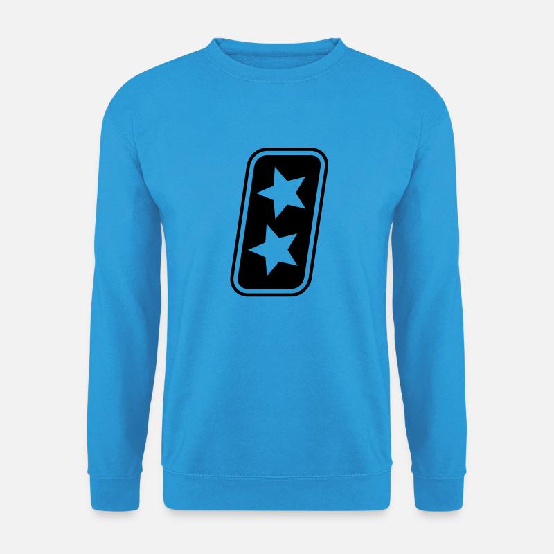 Startnummer 8 - Unisex Pullover - Meeresblau