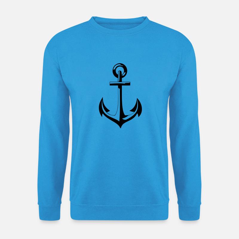 Anker - Unisex Pullover - Meeresblau
