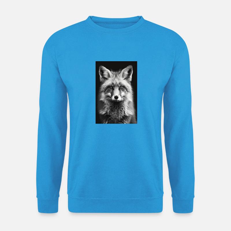 Fuchs - Unisex Pullover - Meeresblau