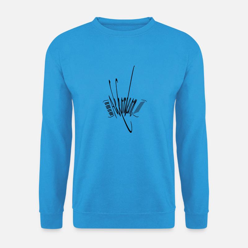 Akkordeon II - Unisex Pullover - Meeresblau