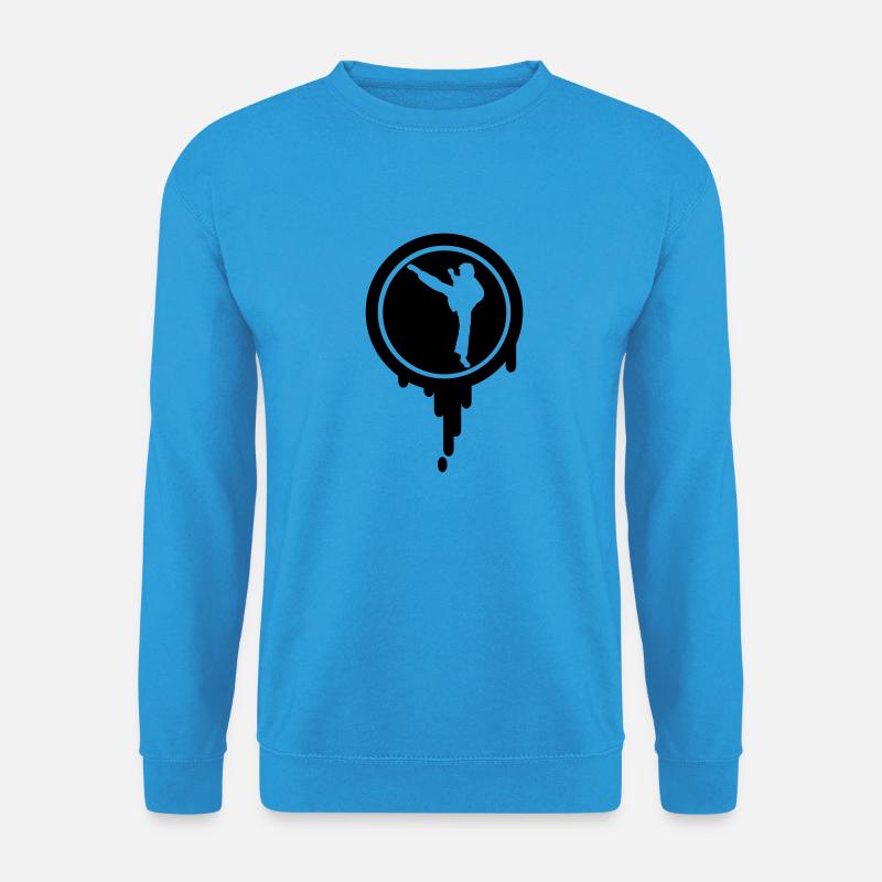 karate - Unisex Pullover - Meeresblau