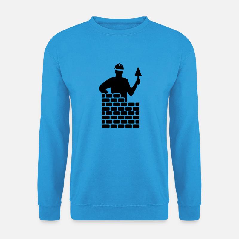 Maurer - Unisex Pullover - Meeresblau