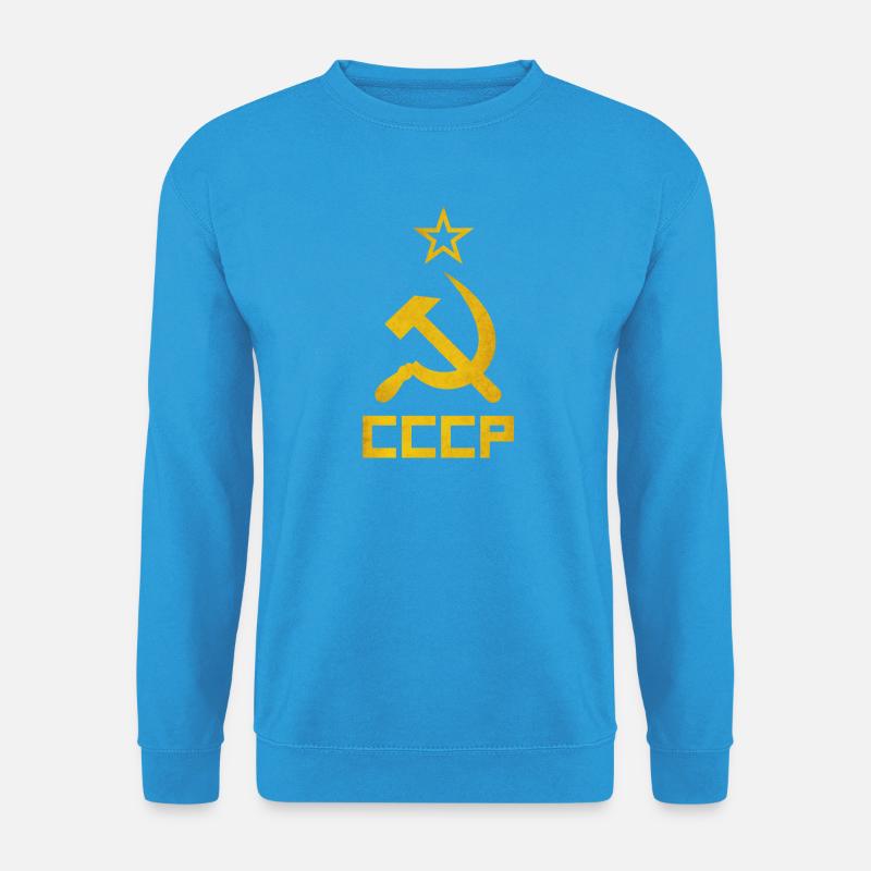 Hammer und Sichel - Unisex Pullover - Meeresblau