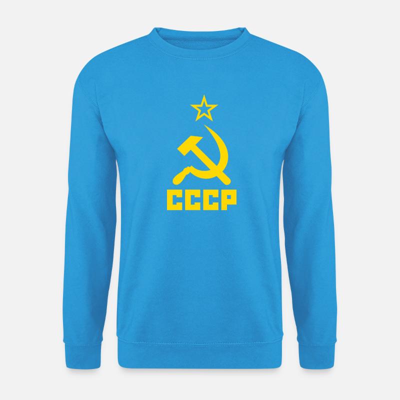 uDSSR - Unisex Pullover - Meeresblau