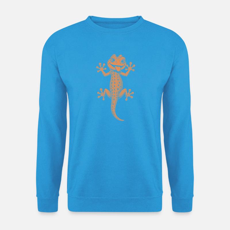 Gecko - Unisex Pullover - Meeresblau