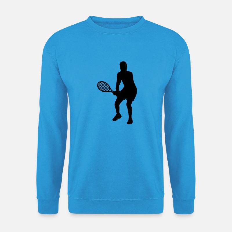 Tennis - Unisex Pullover - Meeresblau