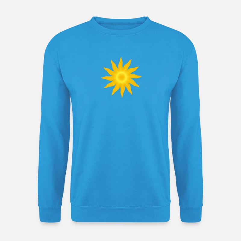 Boho Sonne - Unisex Pullover - Meeresblau