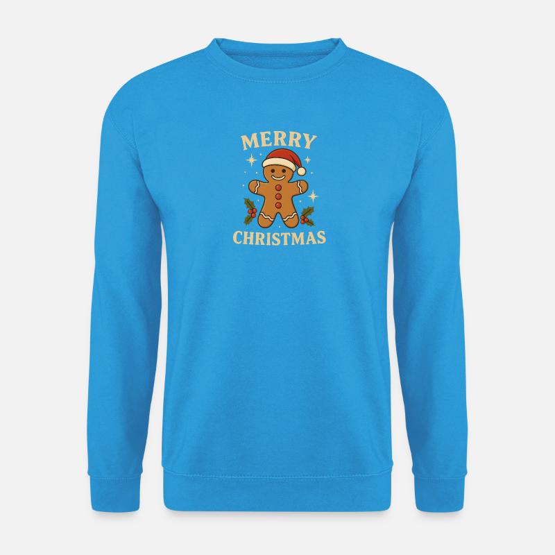 Merry Christmas - Unisex Pullover - Meeresblau