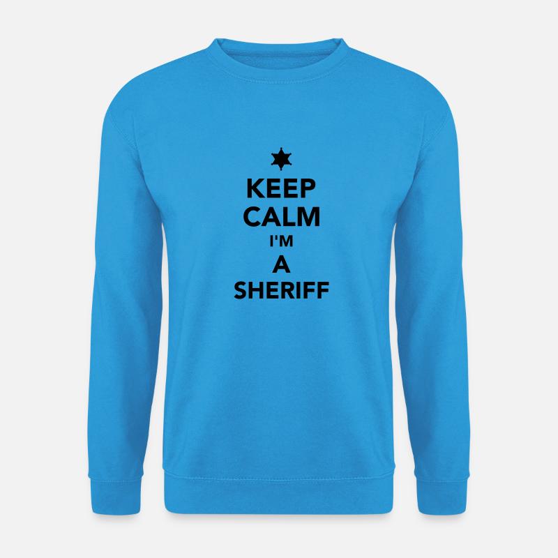 Sheriff - Unisex Pullover - Meeresblau