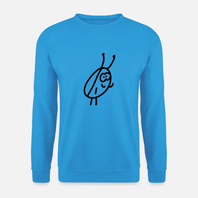 Schabe - Kakerlake - Line - Unisex Pullover - Meeresblau