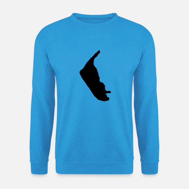 amrum_insel__f1 - Unisex Pullover - Meeresblau