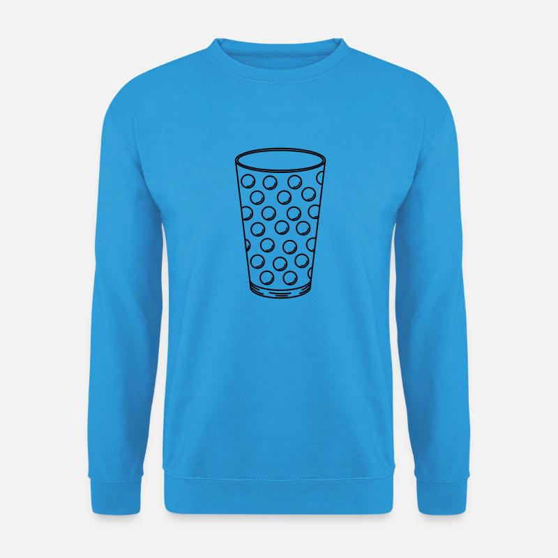 Dubbeglas - Unisex Pullover - Meeresblau