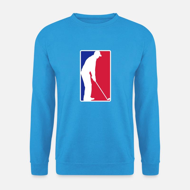 Rot Blau Golf - Unisex Pullover - Meeresblau