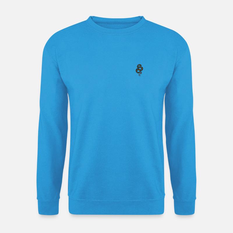 Schlange - Unisex Pullover - Meeresblau