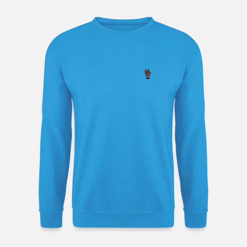 Teddybär Weihnachten - Unisex Pullover - Meeresblau