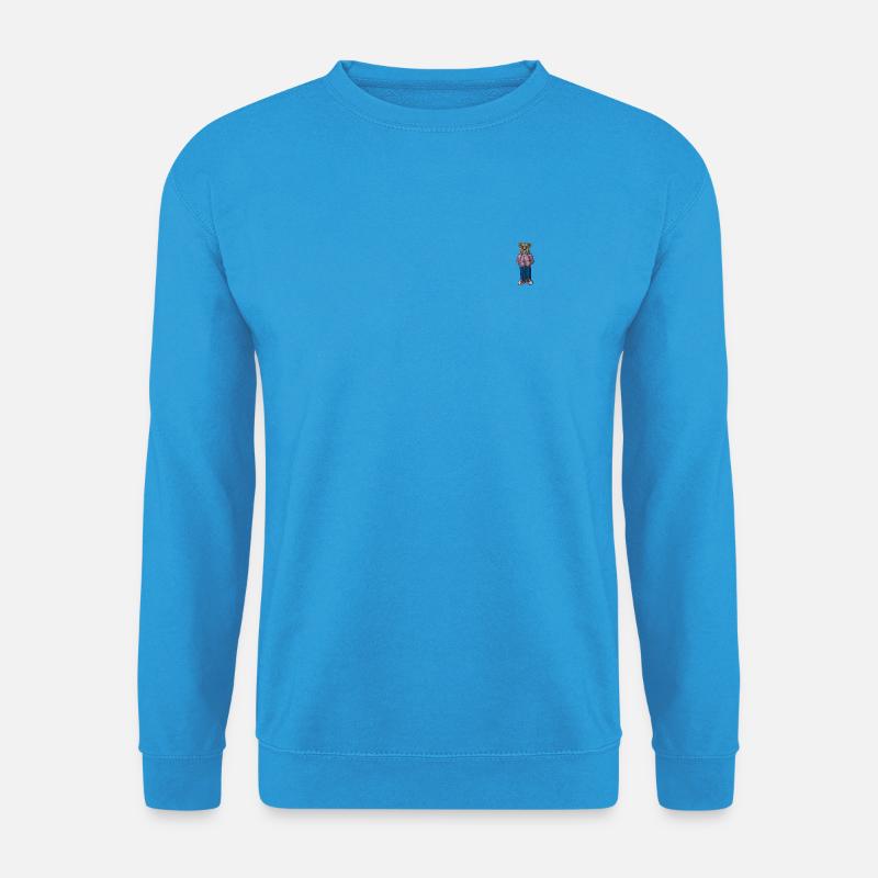 Teddybär 8 - Unisex Pullover - Meeresblau