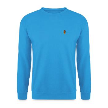 Icecream - Unisex Pullover - Meeresblau - Vorne - Alina (178cm) & Michal (187cm)