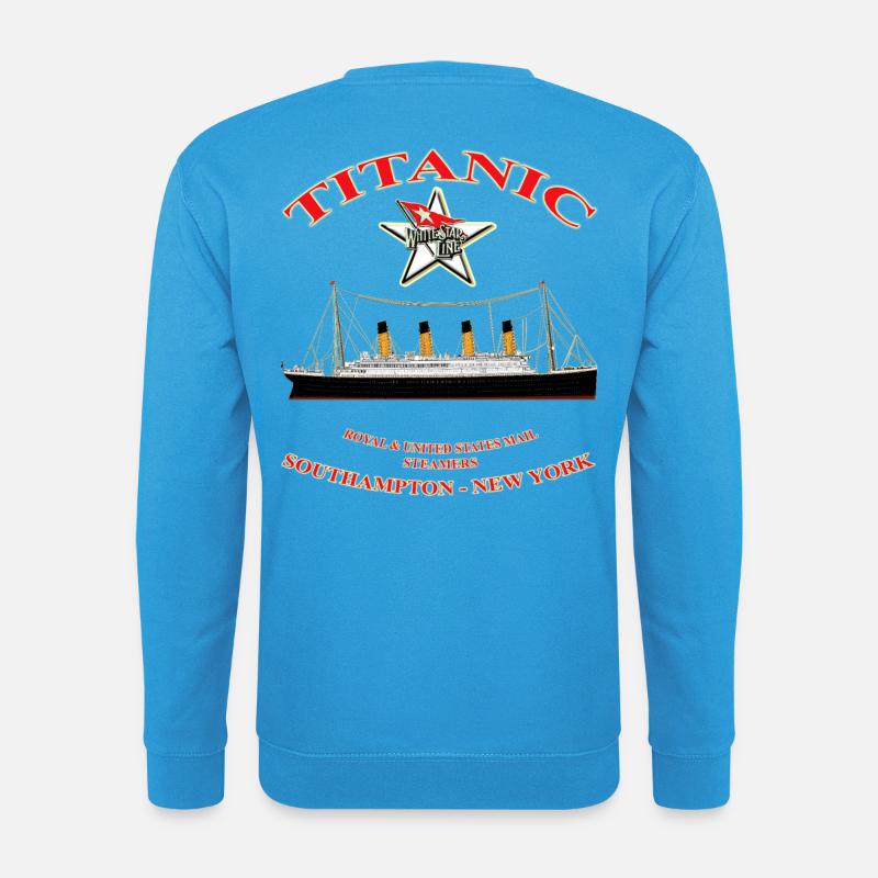 TITANIC COLLECTION kreiert Louis RUNEMBERG © Adagp - Unisex Pullover - Meeresblau