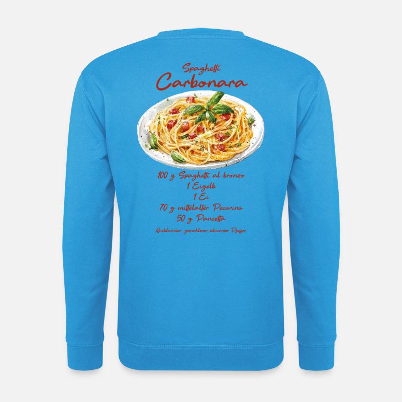 Carbonara - Unisex Pullover - Meeresblau