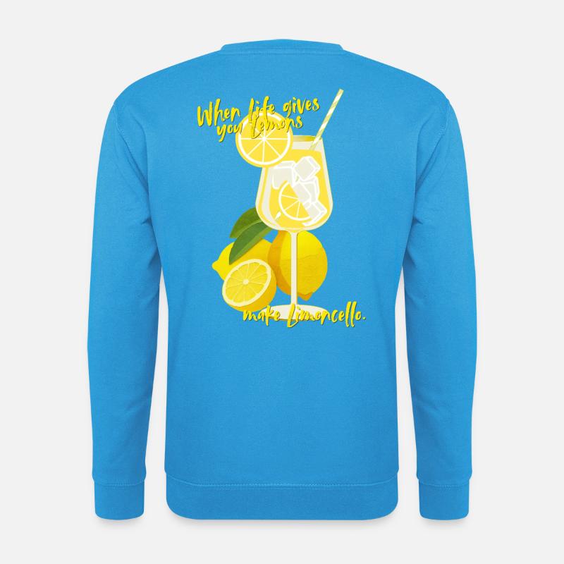 Limoncello - Unisex Pullover - Meeresblau
