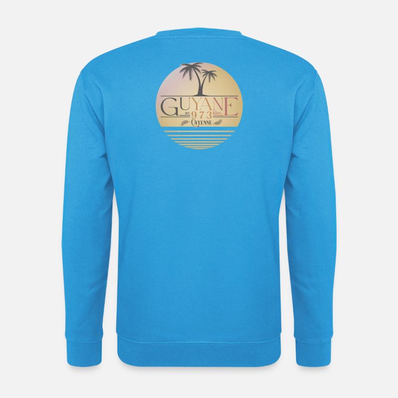 Guyana - Unisex Pullover - Meeresblau