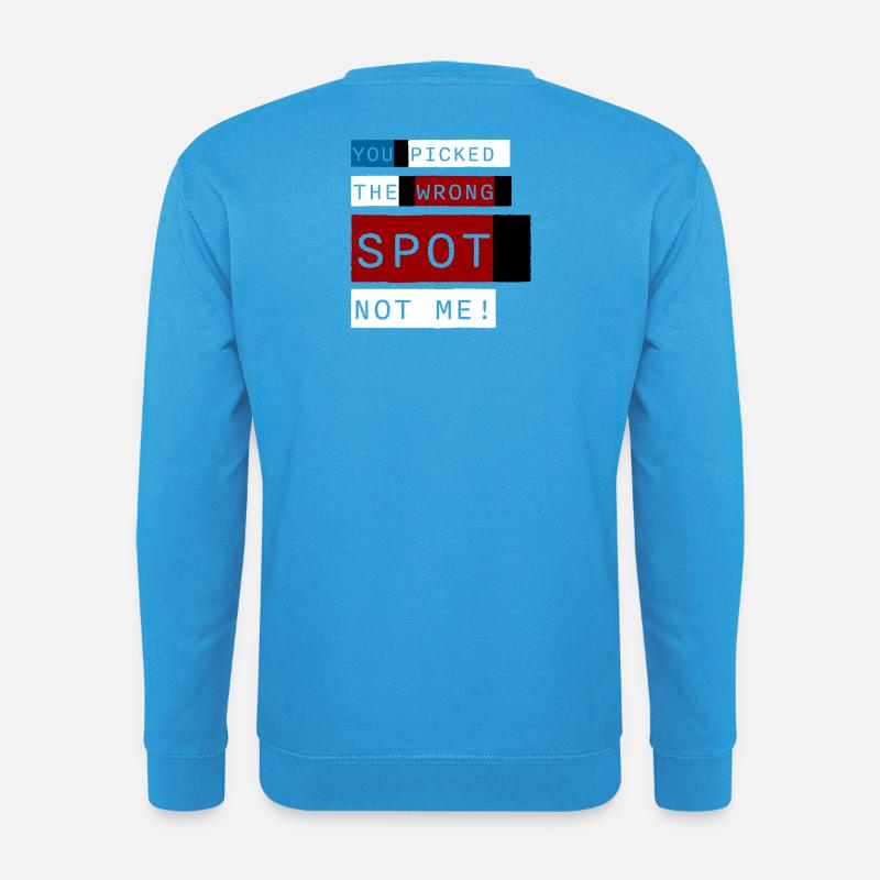 Wrong Spot – Concert Edition - Unisex Sweatshirt - sea blue