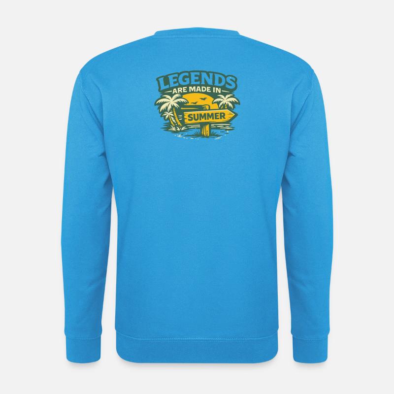Legenden im Sommer - Unisex Pullover - Meeresblau