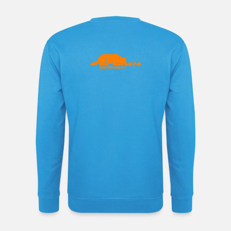 SHS Logo orange - Unisex Pullover - Meeresblau