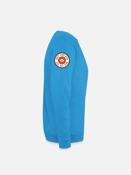Post fuer dich dreifarbig - Unisex Pullover - Meeresblau