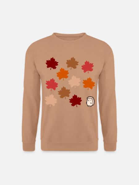 Herbst Igel - Unisex Pullover - Mocca