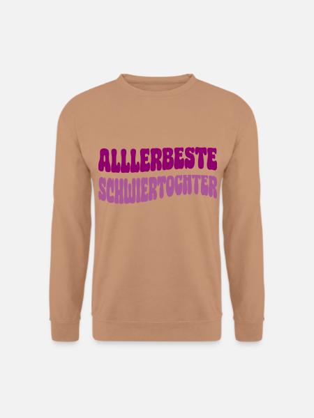 allerbeste schwiegertochter - Unisex Pullover - Mocca