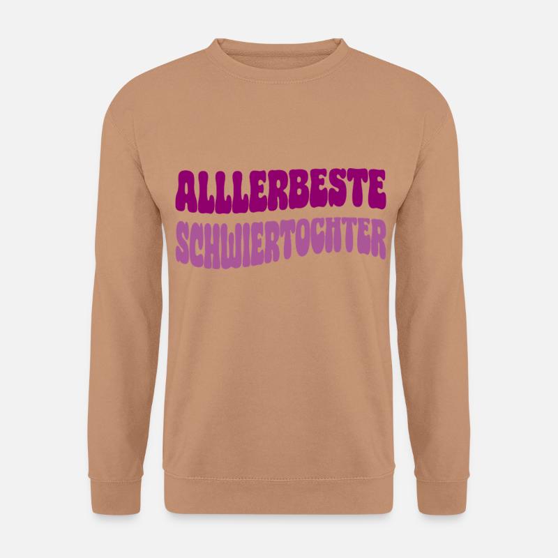 allerbeste schwiegertochter - Unisex Pullover - Mocca