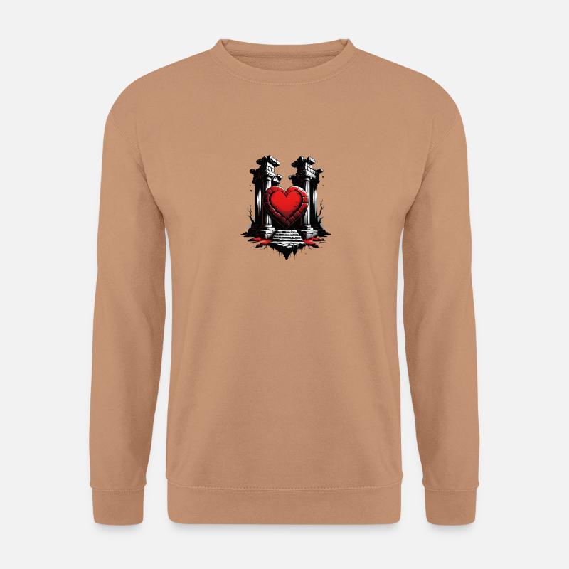 Ruin der Liebe - Unisex Pullover - Mocca