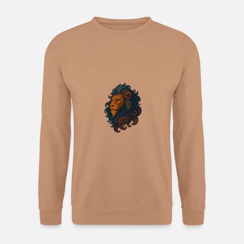 magischer Löwe - Unisex Pullover - Mocca