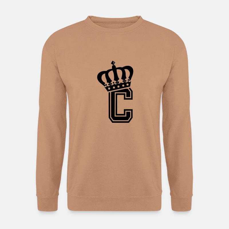 Buchstabe C - Unisex Pullover - Mocca