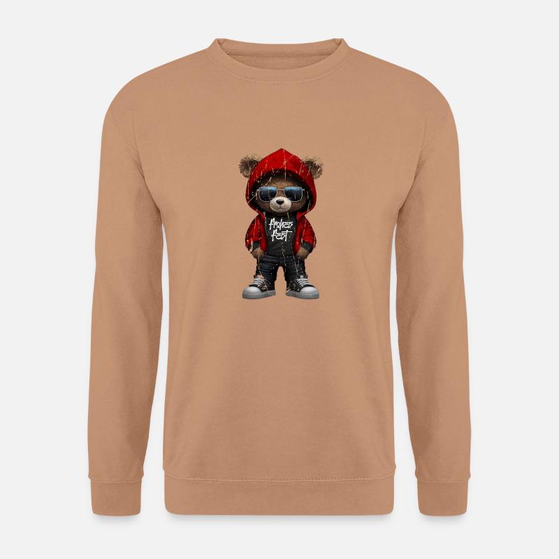 muschel mit kraut - Unisex Pullover - Mocca