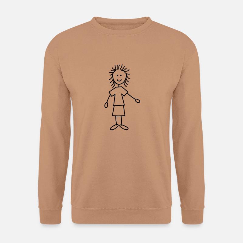 Woman - Unisex Pullover - Mocca
