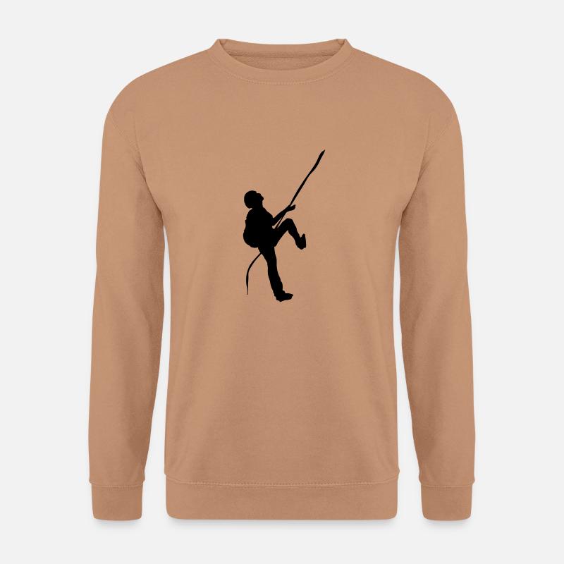 Climbing - Unisex Pullover - Mocca