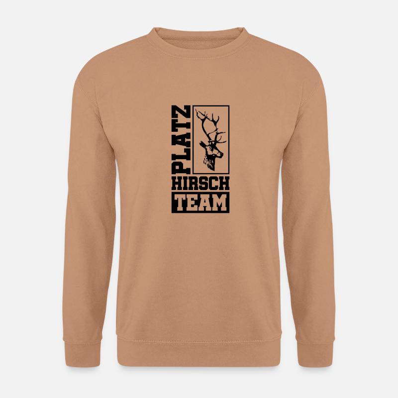 platz hirsch team - Unisex Pullover - Mocca
