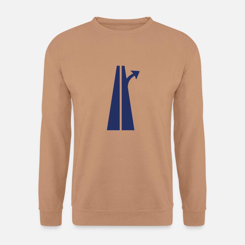 autobahn - Unisex Pullover - Mocca