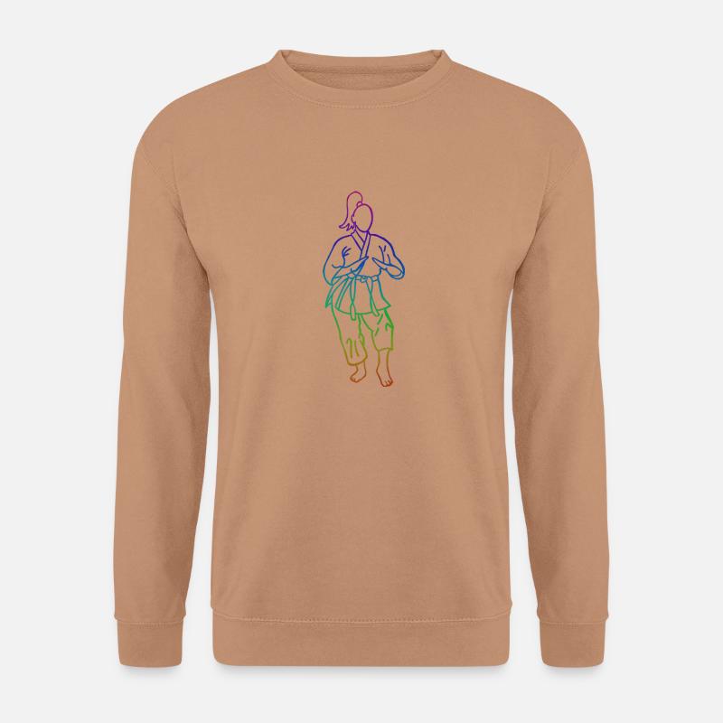 Seiyunchin Ende Regenbogen Umriss - Unisex Pullover - Mocca