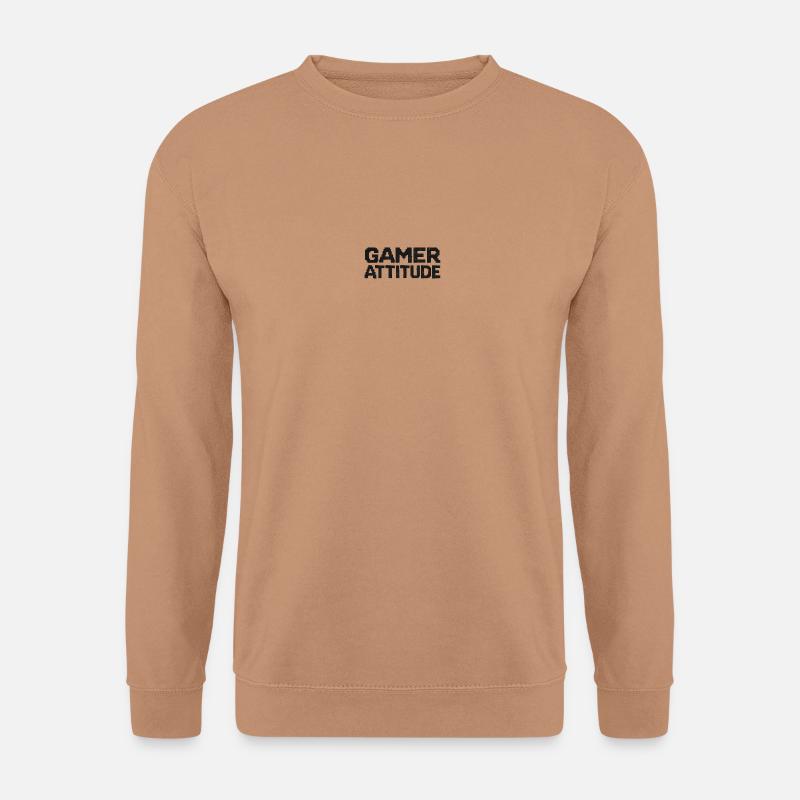 Gamer-Einstellung - Unisex Pullover - Mocca