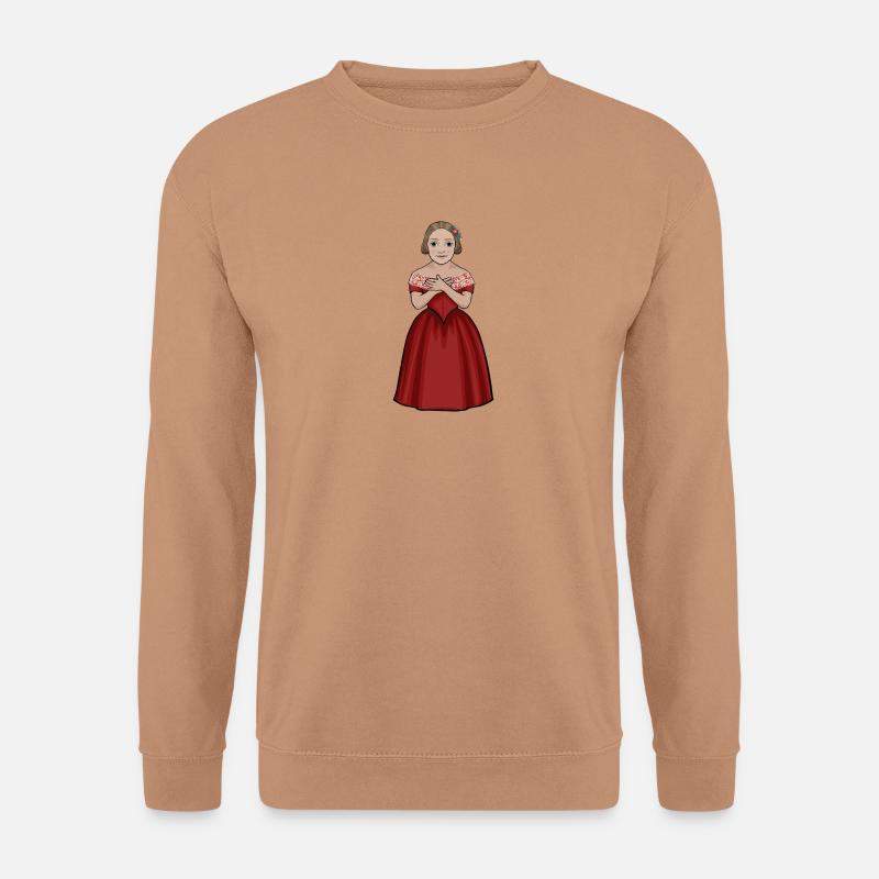 Jenny Lind - Unisex Pullover - Mocca